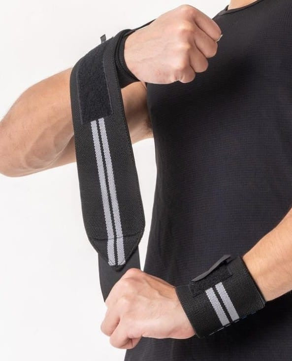 Wrist Band Straps With Thumb Loop For Gym (Pack of 1)